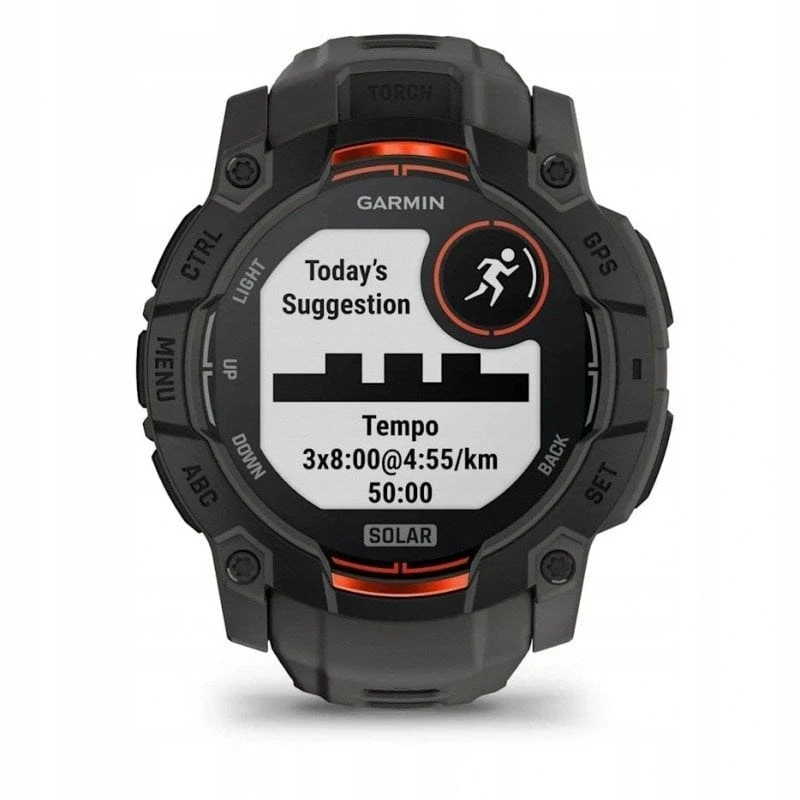 Išmanusis laikrodis - Garmin Instinct 3 50 mm Solar Juodas