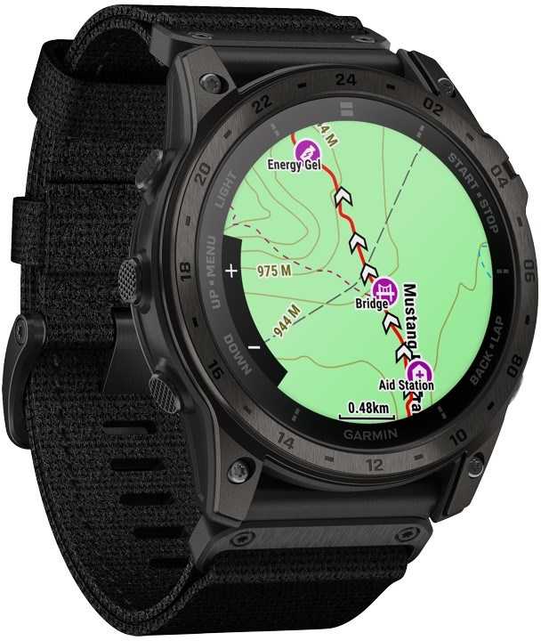 Išmanusis laikrodis Garmin Tactix 7 Amoled Edition. Aukštos klasės taktinis GPS laikrodis su adaptyviu spalviniu ekranu