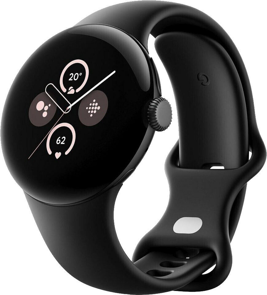 šmanusis laikrodis Google Pixel Watch 2 LT, Juodos spalvos
