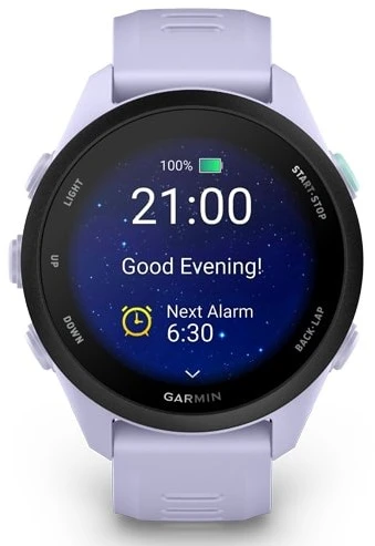 Išmanusis laikrodis GPS Sportinis Laikrodis - Garmin Forerunner 70 43 mm 1,2" AMOLED 390 x 390 GPS Levandų Rūkas