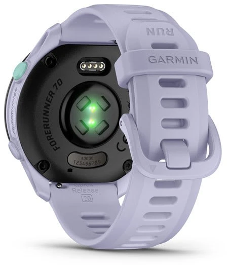 Išmanusis laikrodis GPS Sportinis Laikrodis - Garmin Forerunner 70 43 mm 1,2" AMOLED 390 x 390 GPS Levandų Rūkas