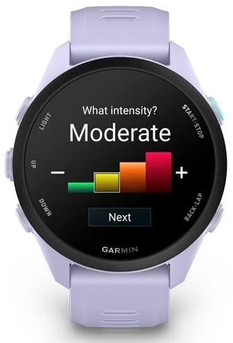 Išmanusis laikrodis GPS Sportinis Laikrodis - Garmin Forerunner 70 43 mm 1,2" AMOLED 390 x 390 GPS Levandų Rūkas