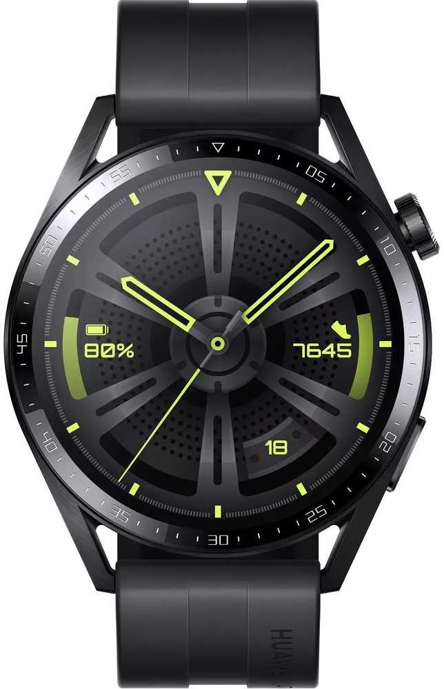 Išmanusis laikrodis Huawei Watch GT 3 Active Edition (46 mm), Juodos spalvos