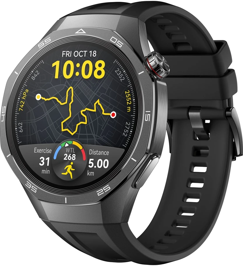 HUAWEI WATCH GT5 Pro 46mm Black Fluoroelastomer Strap