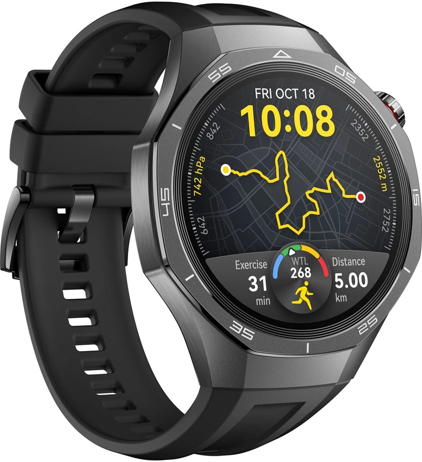 HUAWEI WATCH GT5 Pro 46mm Black Fluoroelastomer Strap