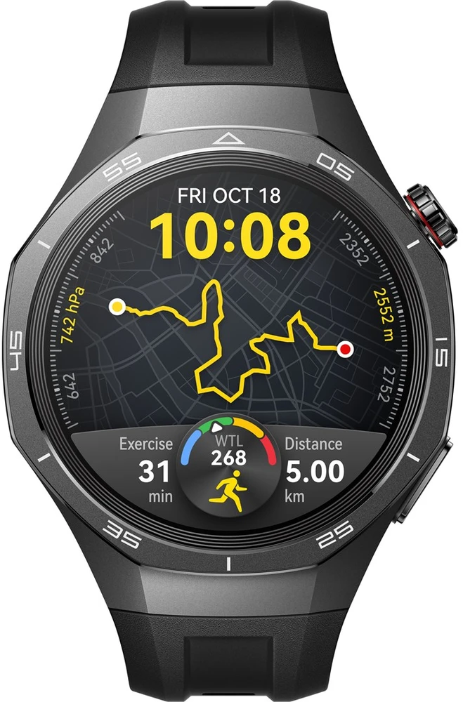 HUAWEI WATCH GT5 Pro 46mm Black Fluoroelastomer Strap