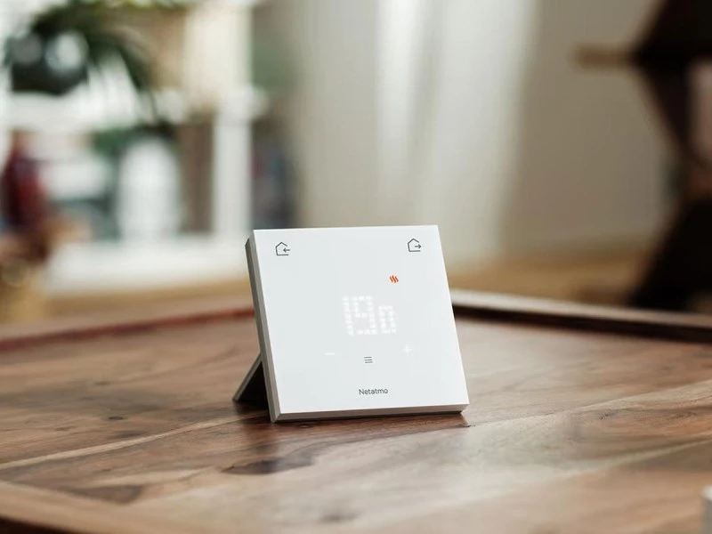 Išmanusis laikrodis Išmanusis Termostatas - NETATMO ETP-DC Belaidis Išmanusis Termostatas Baltas