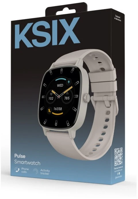 Ksix Išmanusis laikrodis PULSE, rusvai gelsvas