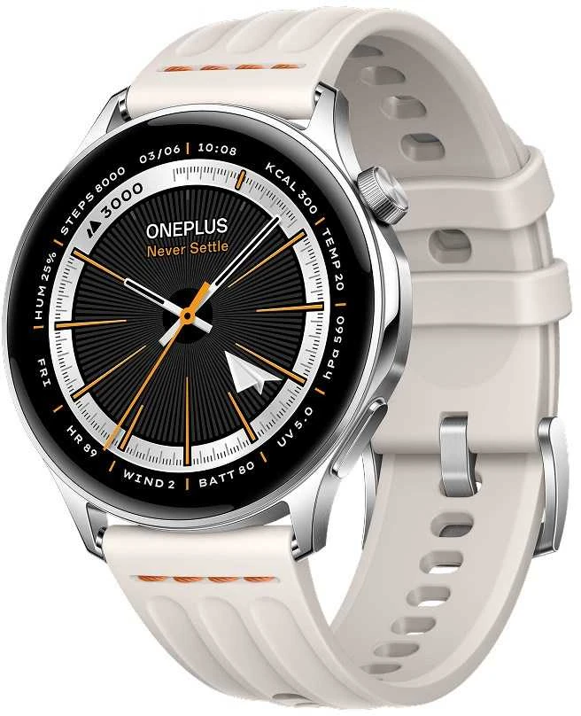 „OnePlus Watch Lite“ – išmanusis laikrodis, sidabrinis