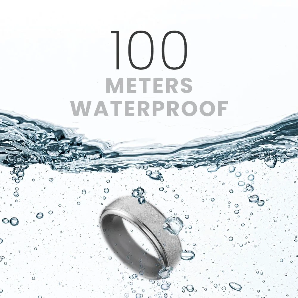 Shenzhen HiFuture Ring2 Titanium Sidabrinis 10 (62mm)