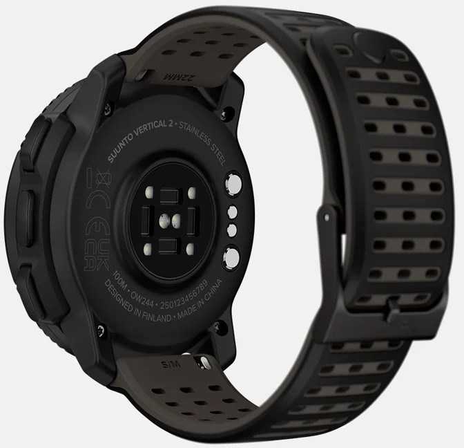 Išmanusis laikrodis SUUNTO VERTICAL 2 ALL Juodas sportinis laikrodis