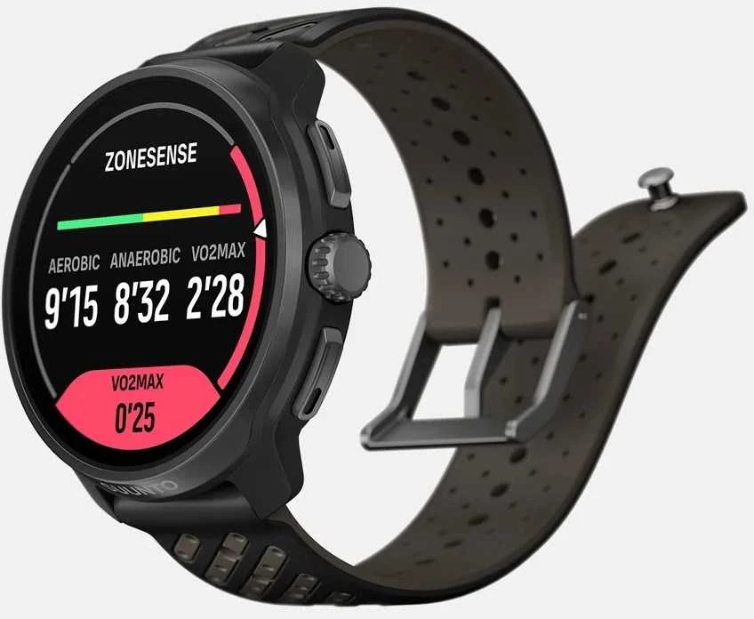 Išmanusis laikrodis SUUNTO RACE 2 TITANIUM Juodas sportinis laikrodis