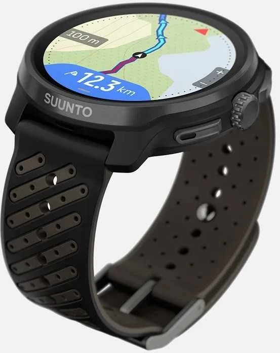 Išmanusis laikrodis SUUNTO RACE 2 TITANIUM Juodas sportinis laikrodis