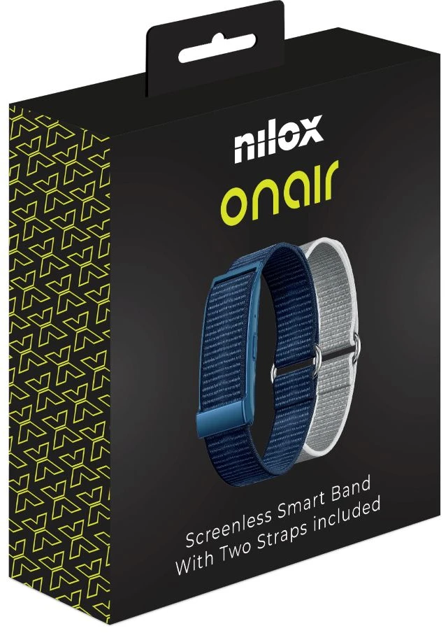 Išmanusis laikrodis Nilox ONAIR Screenless Band Mėlyna/Sidabrinis