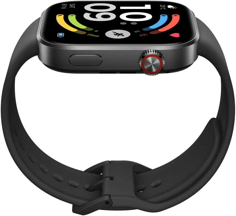 Išmanusis laikrodis - Xiaomi Redmi Watch 6 2,07 colio AMOLED 432 × 514 pikselių 550 mAh Obsidian Juodas