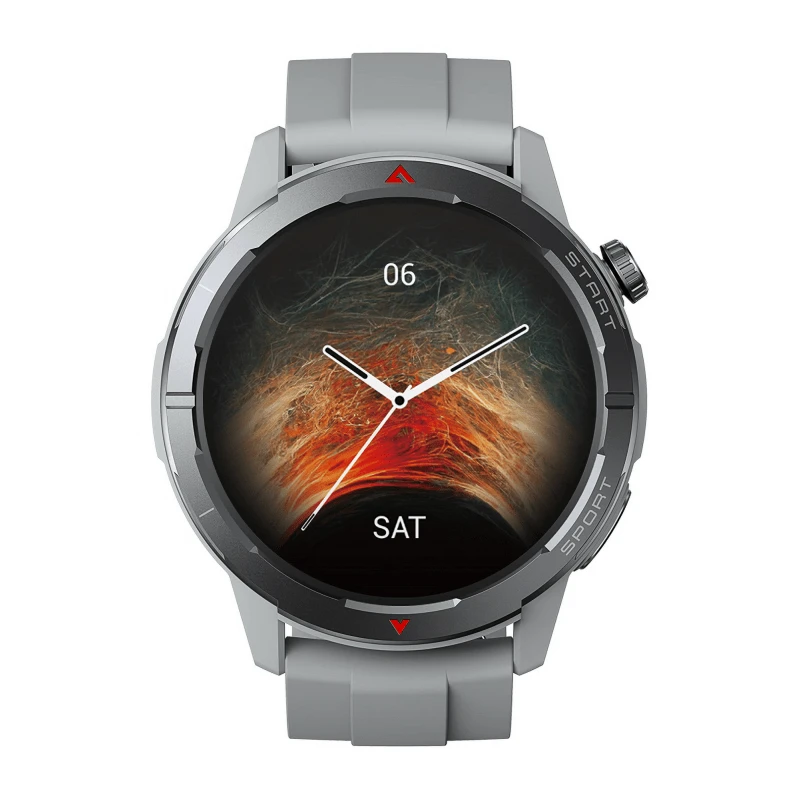 Išmanusis Laikrodis - Zeblaze Stratos 3 Ultra 1.43" AMOLED, Dual GPS, 5 ATM Vandeniui Atsparus Baltas