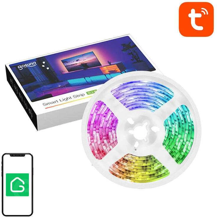 Smart WiFi RGB LED šviesos juosta Gosund SL1 (2,8m), Tuya