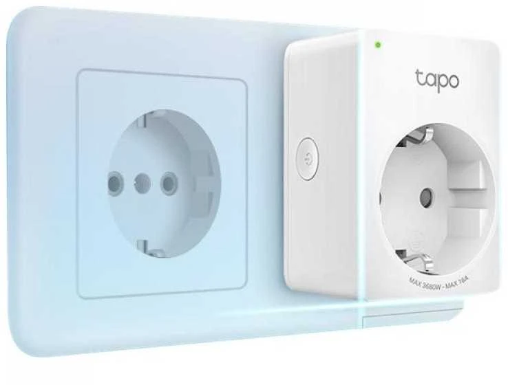 TP-LINK | Mini Smart Wi-Fi Socket | Tapo P110 | Baltas