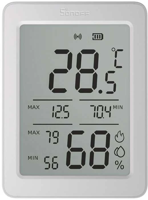Sonoff AirGuard TH Zigbee temperatūros ir drėgmės sensorius SNZB-02DR2