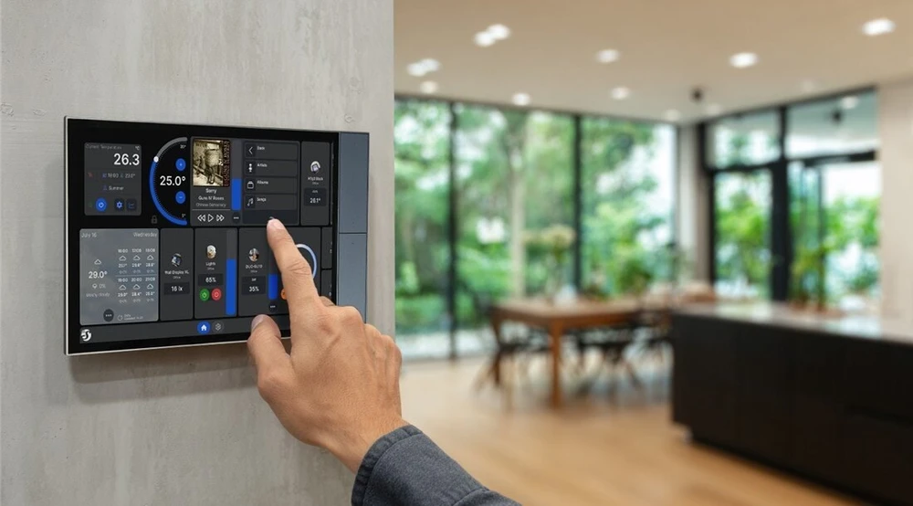 Panel sterowania 10.1” Shelly Wall Ekranas XL WiFi/BLU (pilka)