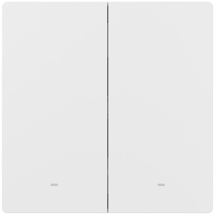 Sonoff SwitchMan ZBM5 Zigbee jungiklis 2 klavišų, baltas 86W