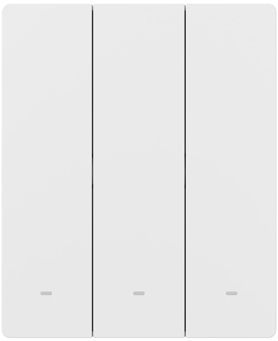 Sonoff SwitchMan ZBM5 Zigbee jungiklis 3 klavišų, baltas 80W