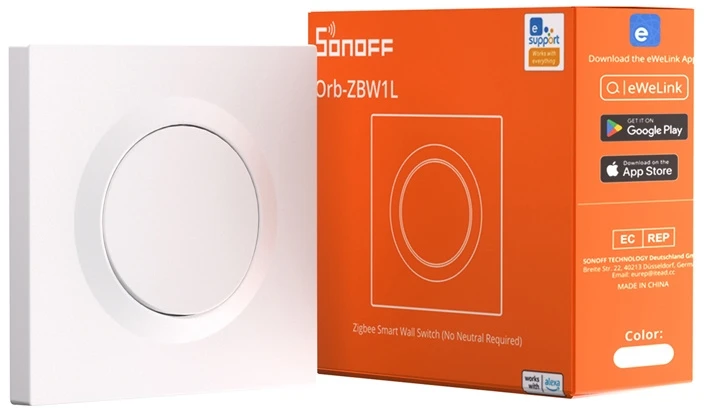 Išmanusis sieninis jungiklis SONOFF ZBMINIL2-E ZigBee