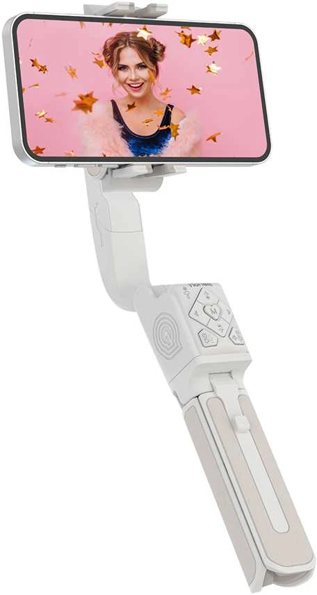 Hohem GIMBAL 3in1 do Telefonu Smartfona Hohem iSteady Q Baltas
