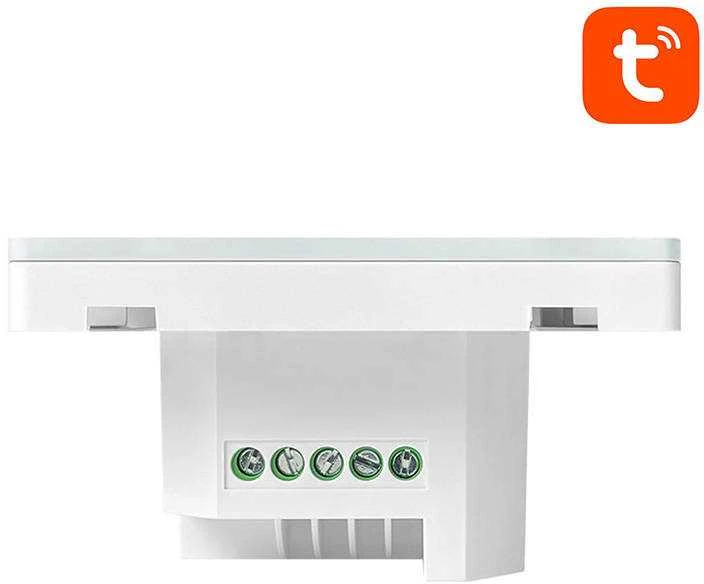 Išmanusis termostatas Avatto WT200-BH-3A-W Katilo šildymas 3A WiFi TUYA