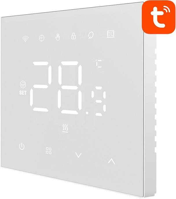 Išmanusis termostatas Avatto WT410-BH-3A-W Dujinis katilas 3A WiFi
