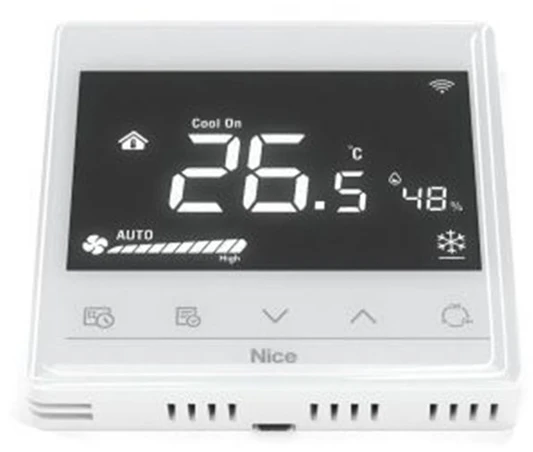 „Nice Warm-Control Baltas“ grindinio šildymo termostatas