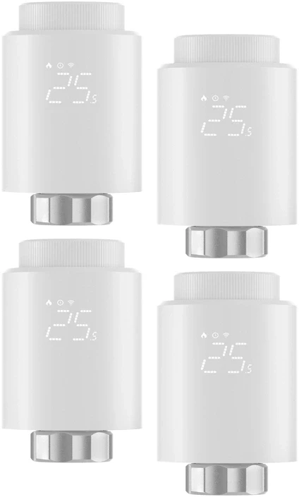 SONOFF ZigBee TRVZB termostatinė galvutė, 4 vnt. pakuotėje