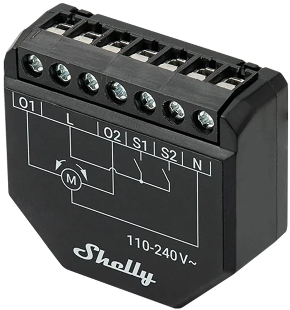 Shelly Shutter do żaluzji / zasłon WiFi
