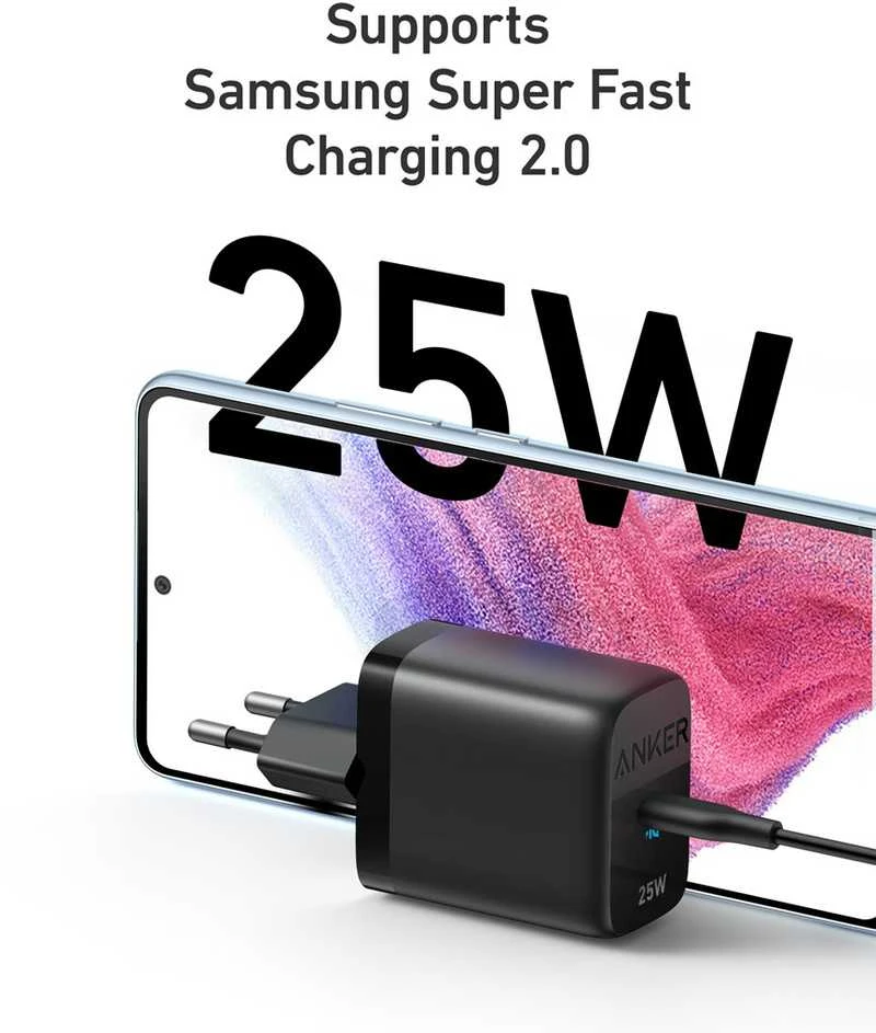 Anker 312 Wall Charger, 25W, 1C | A2642G11