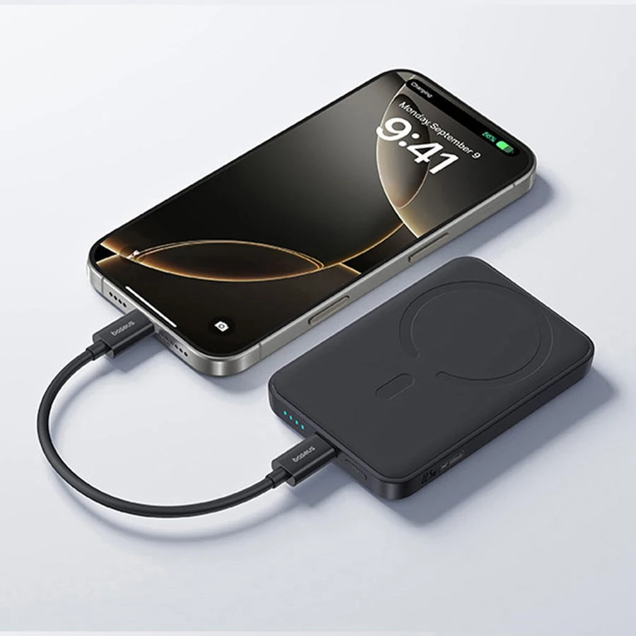 Baseus EnerFill FM11 10000 mAh Wireless charging Juodas