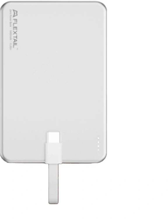 Flextail Zero Power Metal 5000mAh Power Bank (Sidabrinis)