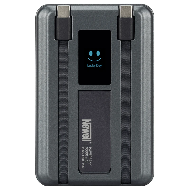 Išorinė Baterija - Newell MS-10000 Pro MagSafe 10000 mAh 2x USB-C (Pilkas)