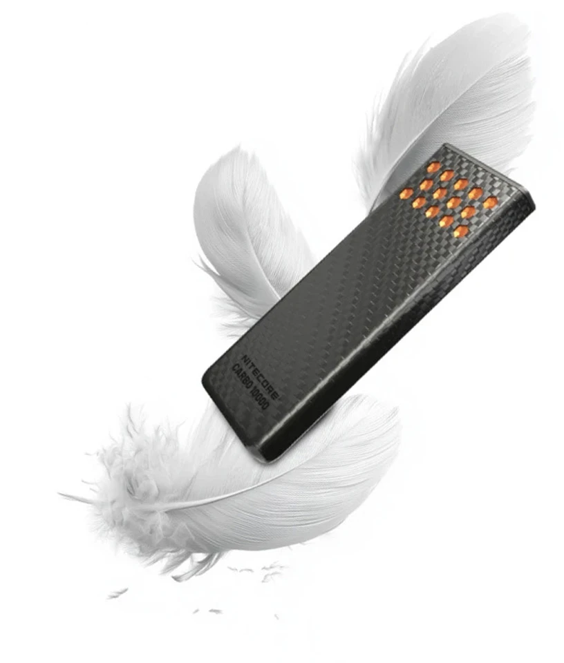 Išorinė baterija - Nitecore CARBO10000 Gen2 10 000 mAh oranžinė
