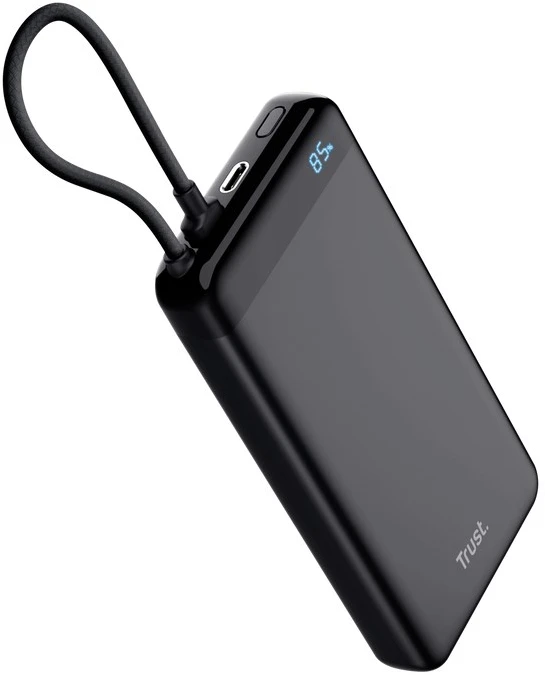 Išorinė Baterija - Trust 25881 20 000 mAh 20 W USB-C PD Juoda