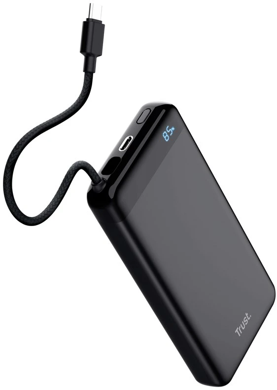 Išorinė Baterija - Trust 25881 20 000 mAh 20 W USB-C PD Juoda