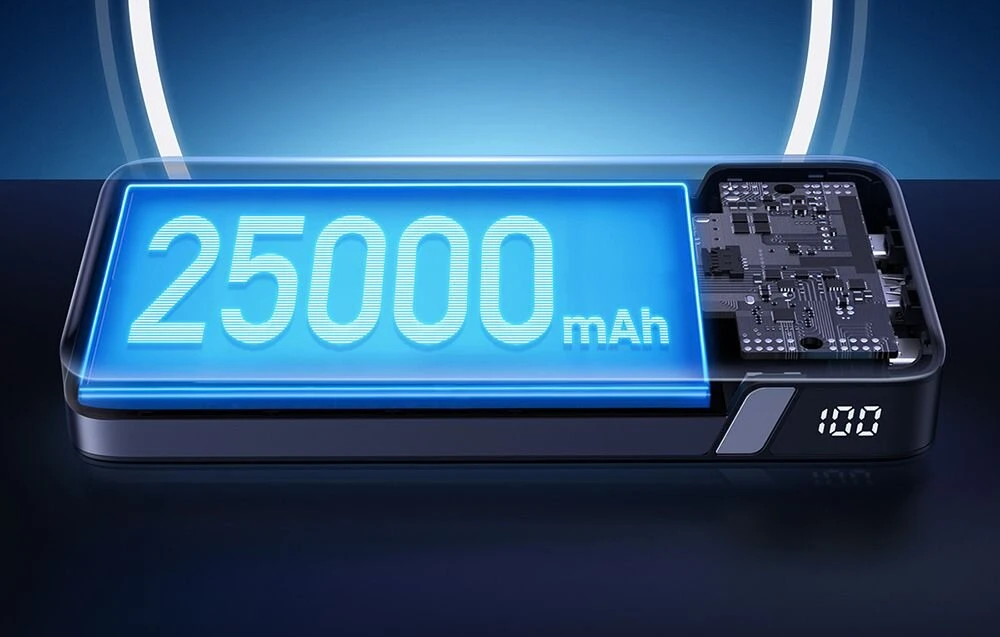 Nešiojamas įkroviklis UGREEN Powerbank 145W nešiojamajam kompiuteriui - 3 jungtys / 25000mAh