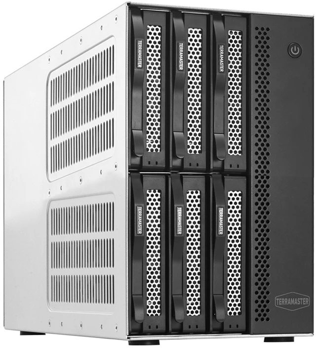 TERRAMASTER D6-320 DAS disko korpusas, 6 lizdai