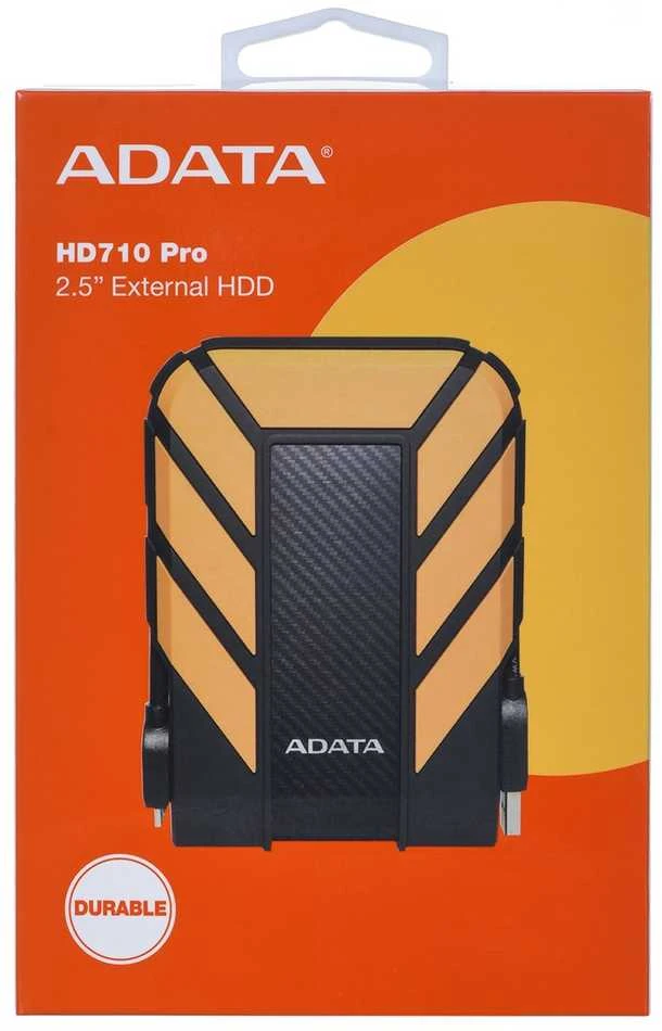 ADATA HD710P 1000 GB, 2,5 colio, USB 3.1 (atgalinis suderinamas su USB 2.0), Geltona