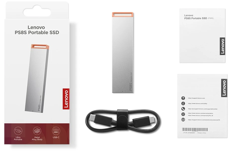 Nešiojamas SSD diskas LENOVO PS8S 2TB