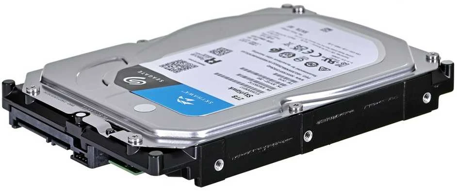 Kietasis diskas SEAGATE Surveillance Skyhawk 2TB HDD SATA 6Gb/s 256MB talpykla 3,5 colio