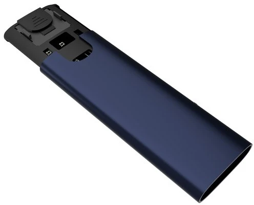 NATEC RHINO M.2 NVME LITE išorinis SSD korpusas USB-C 3.2 GEN 2 plienas tamsiai mėlynas