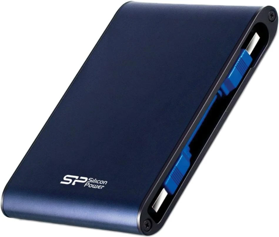 Kietasis diskas Išorinis standusis diskas - Silicon Power Armor A80 2 TB Mėlynas
