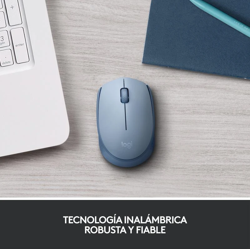LOGITECH M171 Belaidė pelė - Mėlynas Pilkas