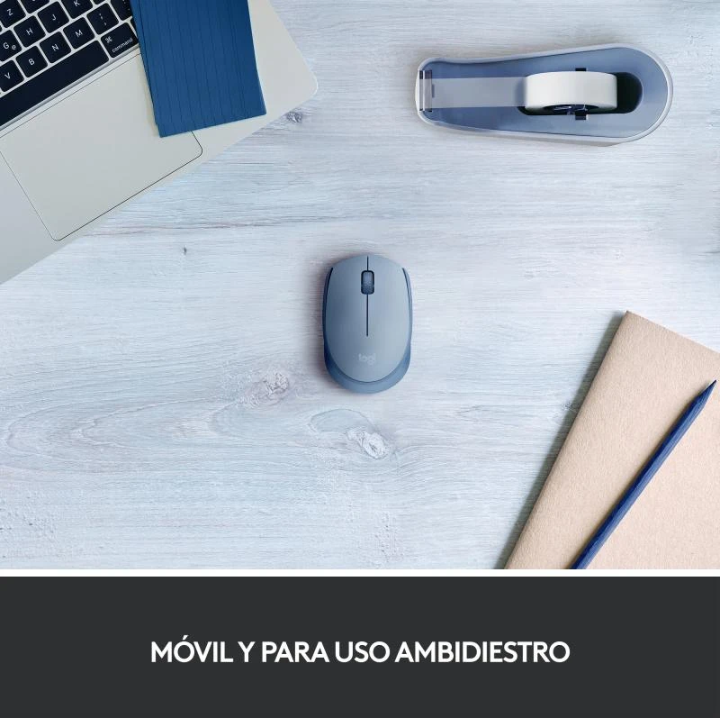 LOGITECH M171 Belaidė pelė - Mėlynas Pilkas