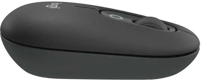 LOGITECH POP pelė su jaustukais – GRAPHITE – BT – EMEA28i-935 – FY25,TERRA
